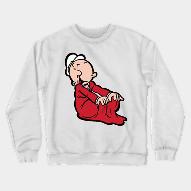 popeye Crewneck Sweatshirt by randycathryn